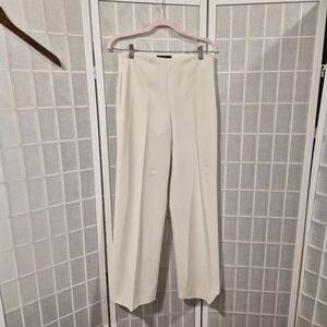 Talbots Cream Wide Pants Sz 4
